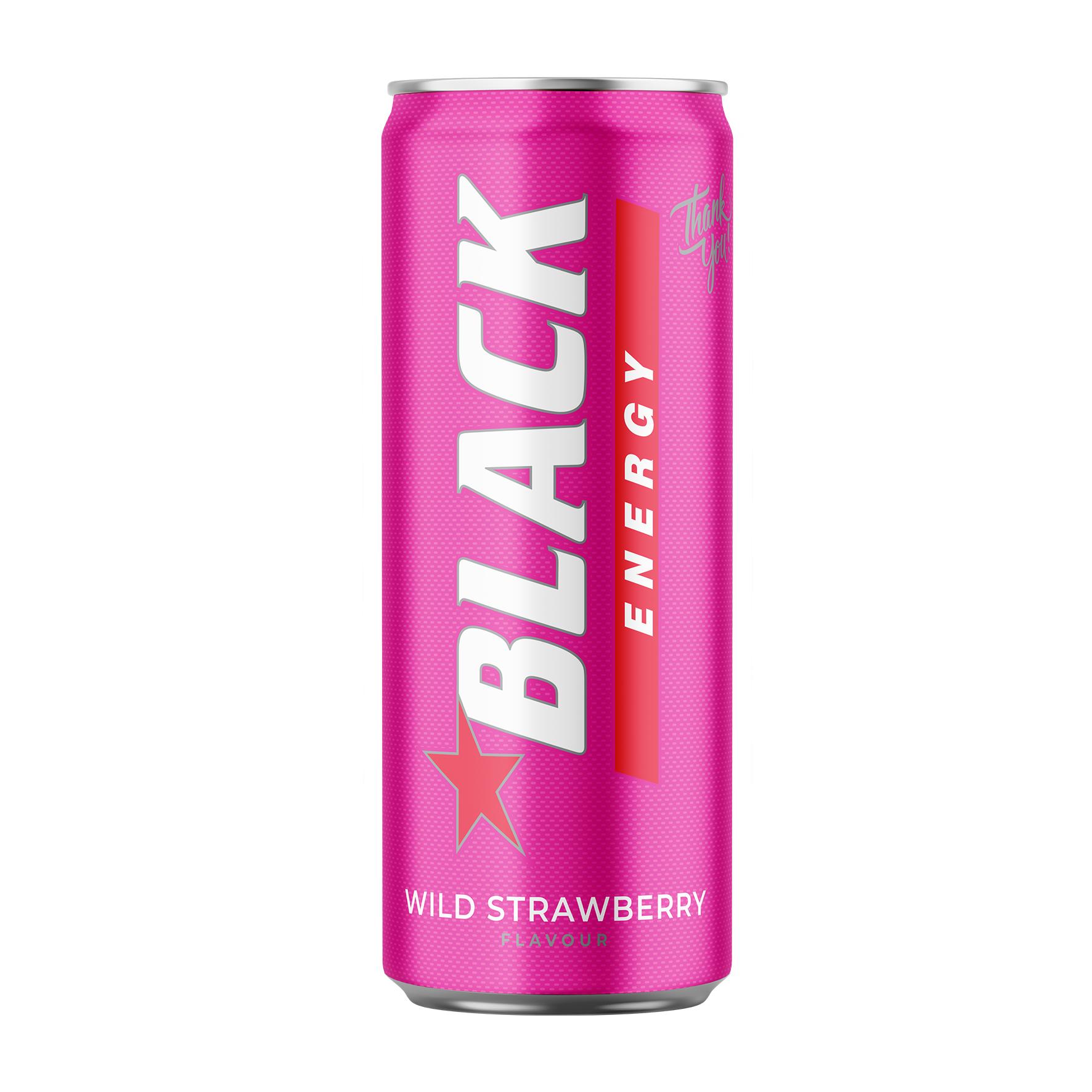 BLACK ENERGY WILD STRAWBERRY 250 ml